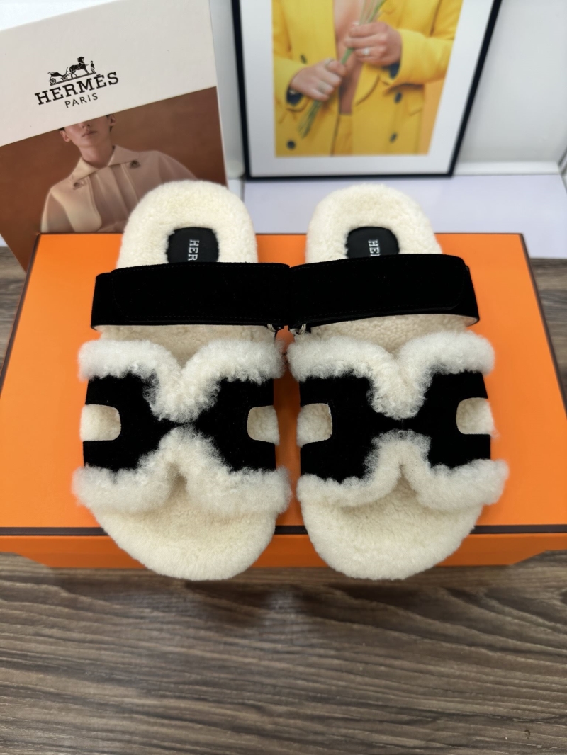 Hermes Slippers